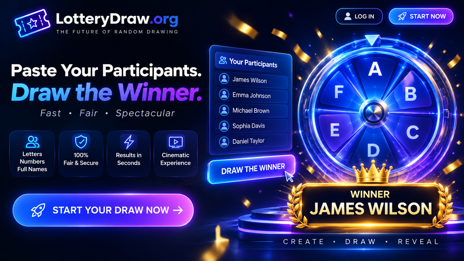 Tirez votre gagnant !